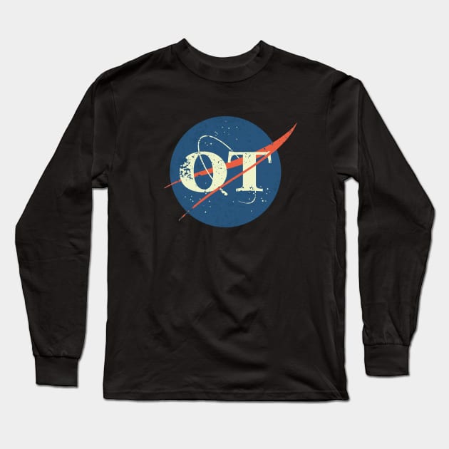 OT Space Vintage Long Sleeve T-Shirt by orlumbustheseller